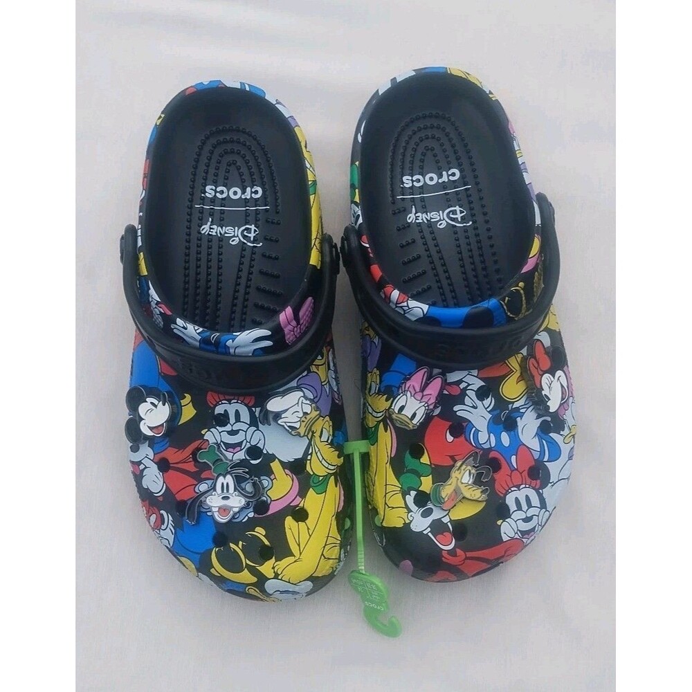 Crocs Adult Disney Mickey & Friends Classic Clogs M 6 W8 New